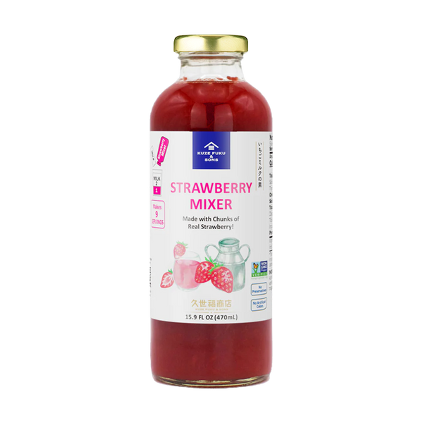 Kuze Fuku Homemade Strawberry Mixer 15.9 fl oz (470ml)
