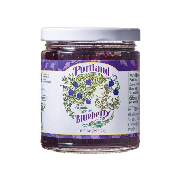 Portlandia's Organic Spread-Blueberry 10.5 oz (297.7g)
