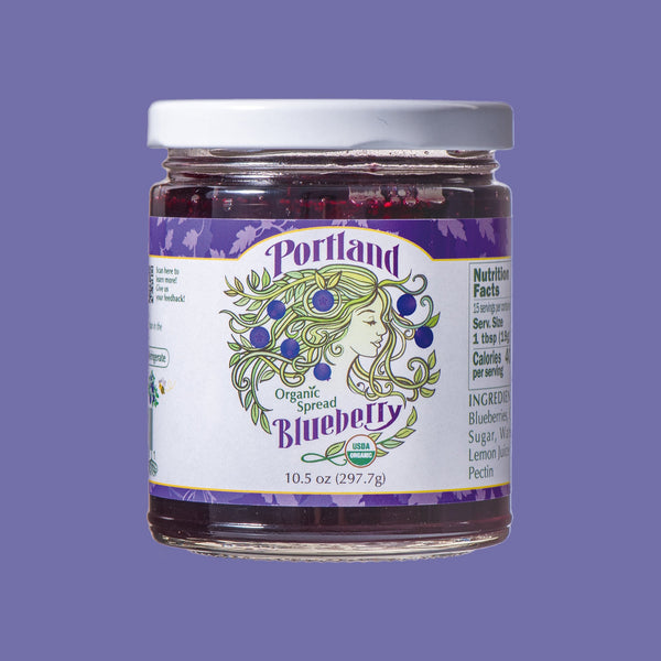 Portlandia's Organic Spread-Blueberry 10.5 oz (297.7g)