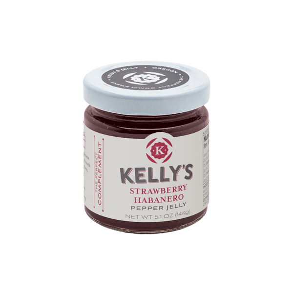 Kelly's Strawberry Habanero Pepper Jelly Cutie 5.1oz (144g)