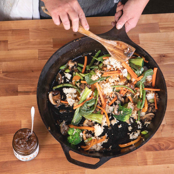 Caramelized Onion Veggie Stir Fry