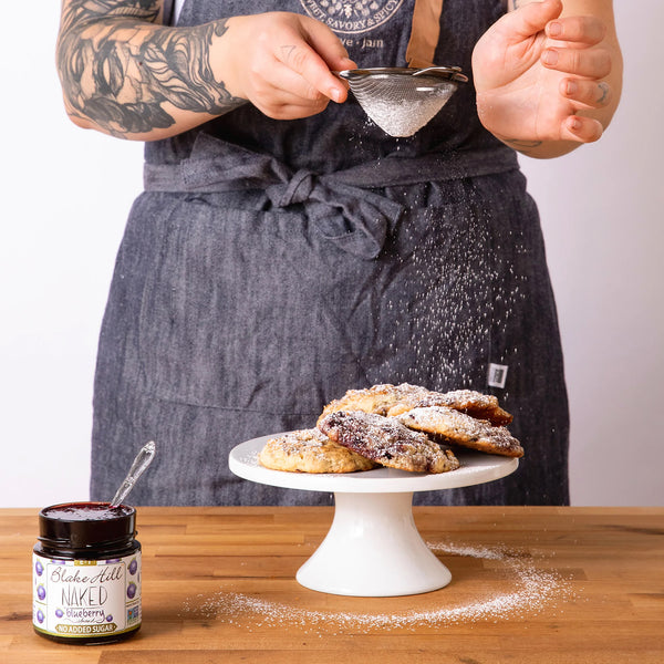 Gluten-Free Naked Blueberry Scones