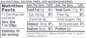 Nutrition Facts