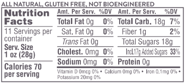Nutrition Facts