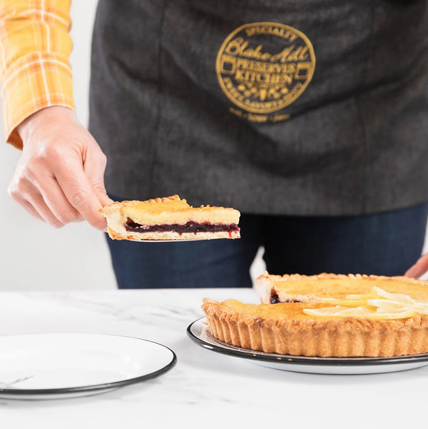 Black Currant & Lemon Zest Custard Pie