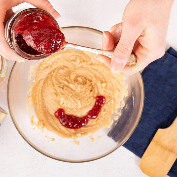 Flourless PB & Jam Cookies