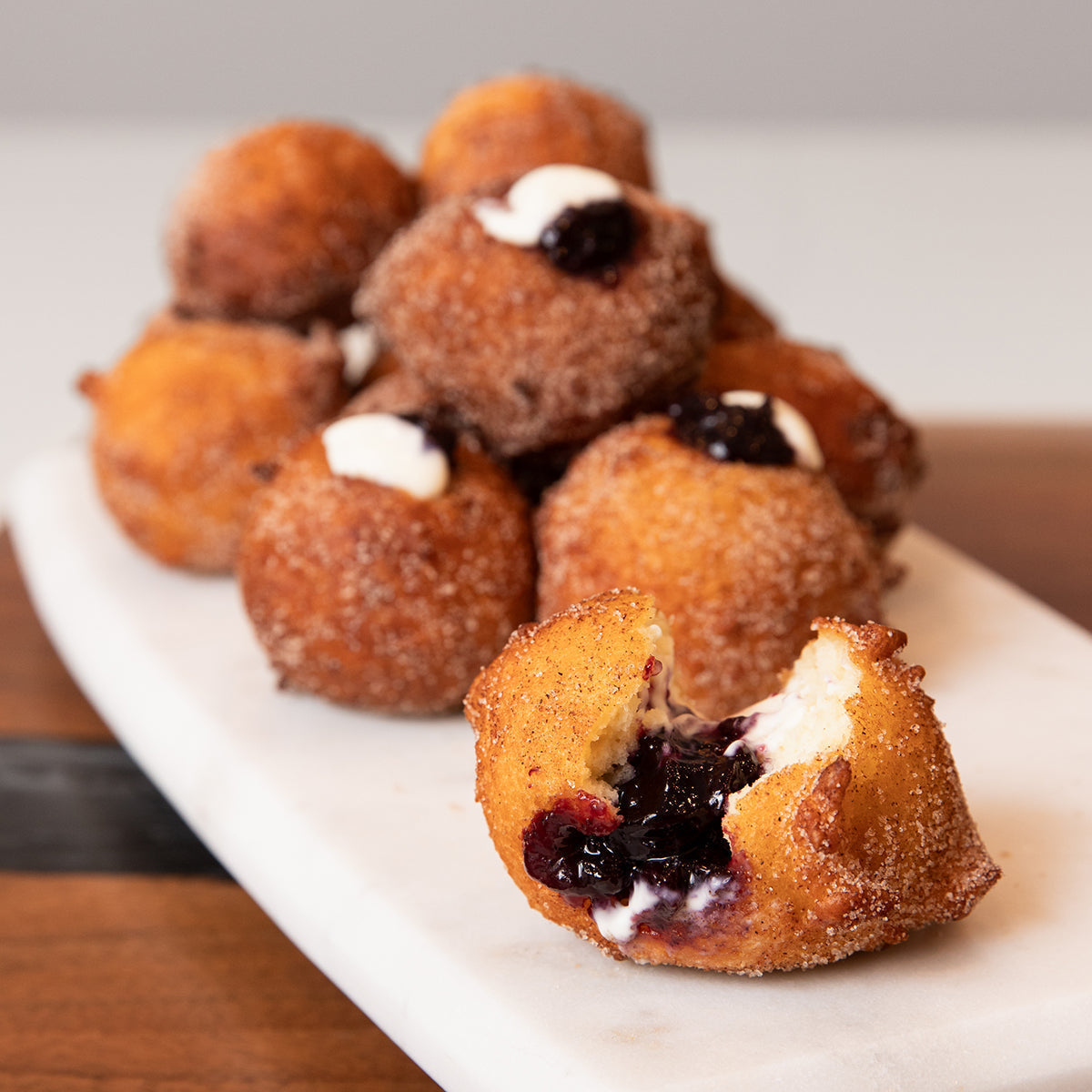 Cinnamon Sugar Yogurt Doughnuts
