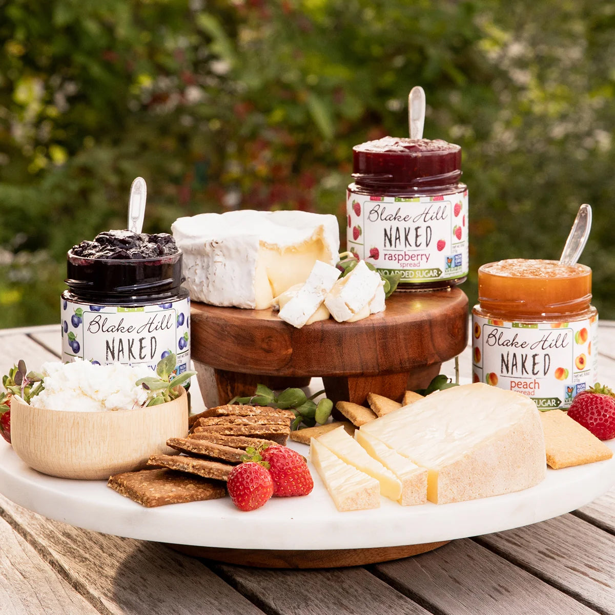 Naked Jam Cheese Board