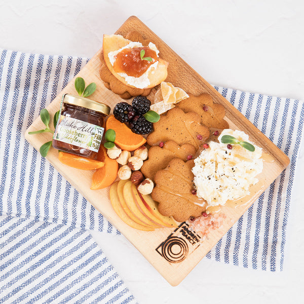 Sweet Pairing of Creamy Goat Cheese with Gooseberry & Elderflower Cheese Board