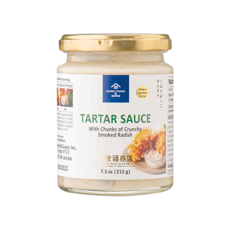 Kuze Fuku Tartar Sauce with Chunks of Crunchy Smoked Radish 7.5 oz (215g)