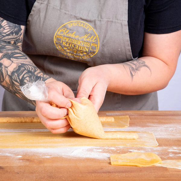 Agnolotti Pasta with Oma & Apricot, Orange & Honey