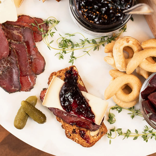 Wild Blueberry with Thyme & Ashbrook Cheese Board