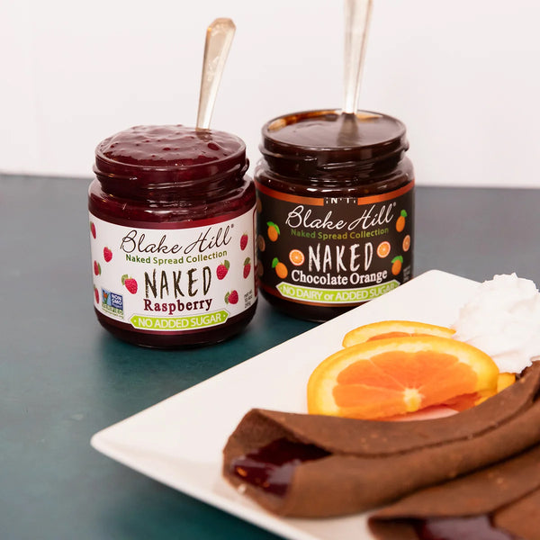 Vegan Naked Chocolate Orange Crêpes