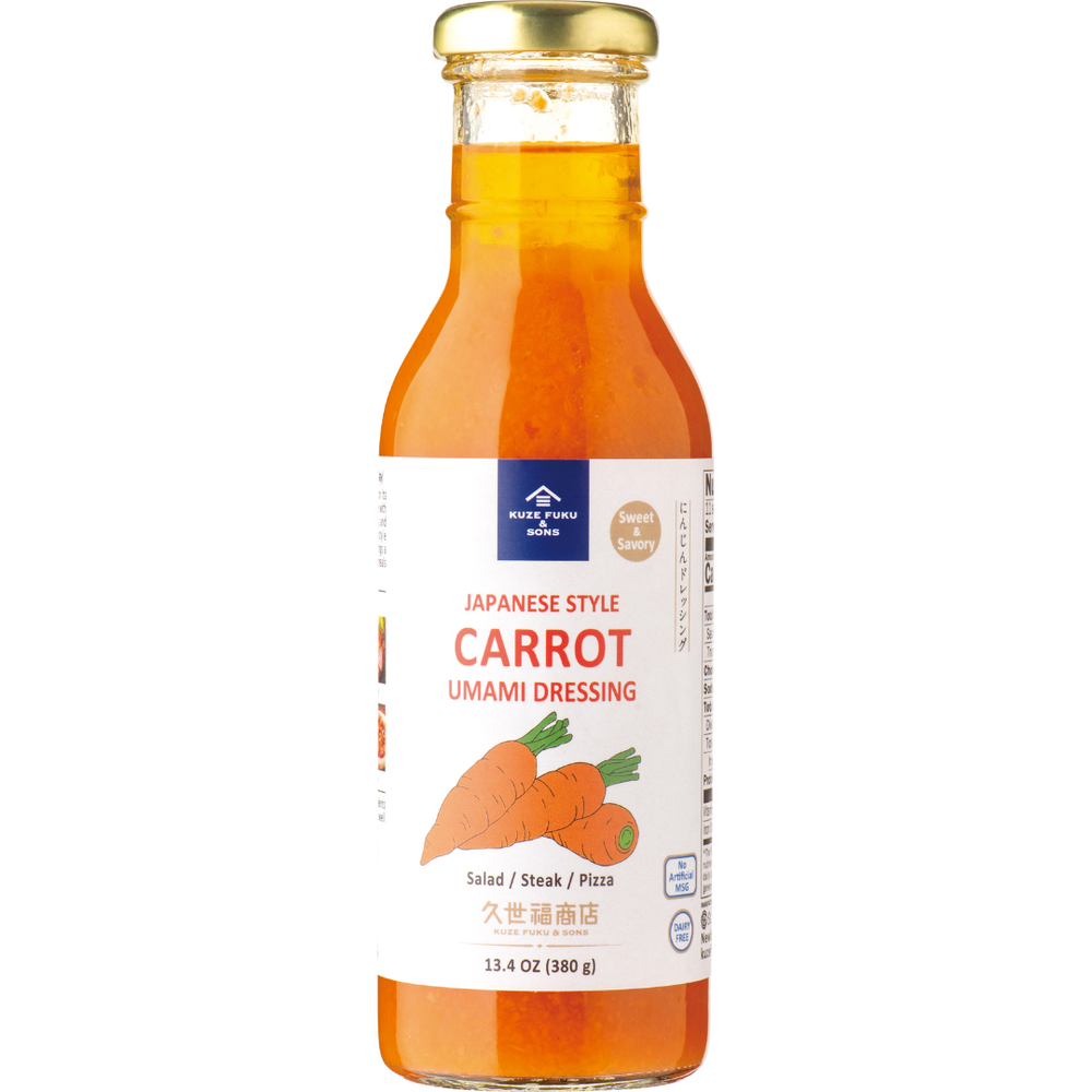 Kuze Fuku Japanese Style Carrot Umami Dressing 13.4 oz (380g)