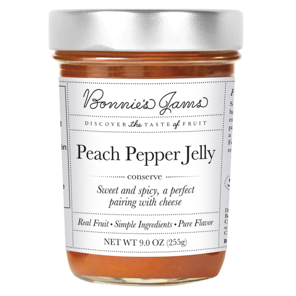 Bonnie's Peach Pepper Jelly 9.0 oz (255g)