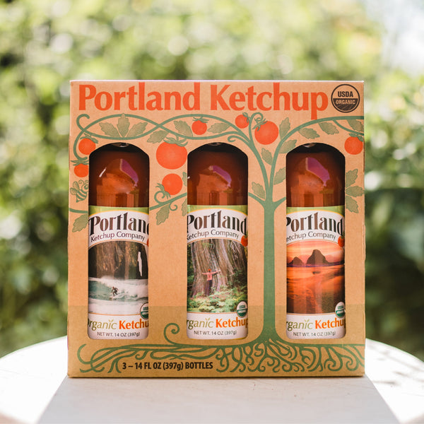 Portlandia's Organic Ketchup & Mustard Gift Boxes