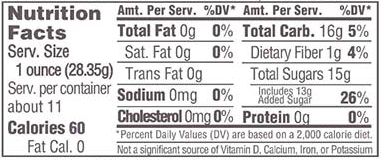 Nutrition Facts