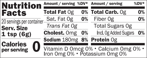 Nutrition Facts