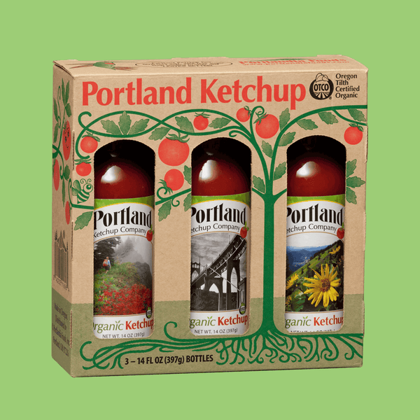 Portlandia's Organic Ketchup & Mustard Gift Boxes