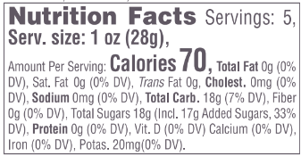 Nutrition Facts