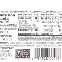 Strawberry Habanero Ingredients