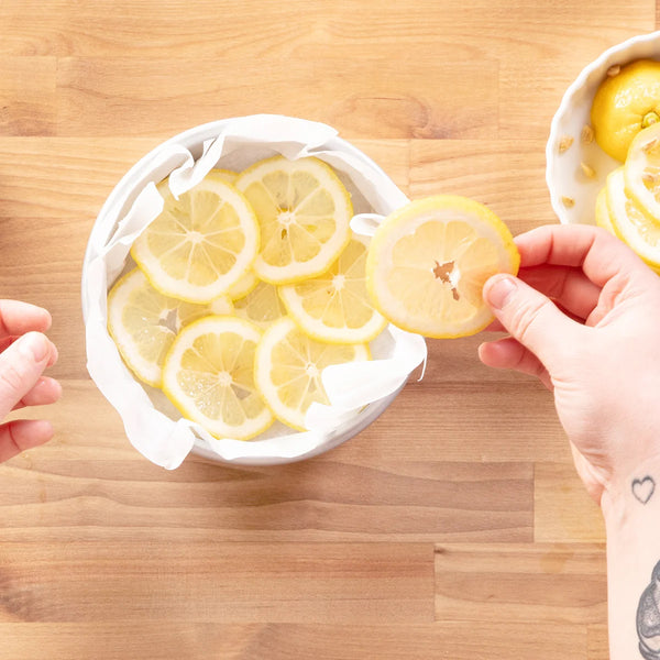 Champagne Lemon Upside-Down Cake
