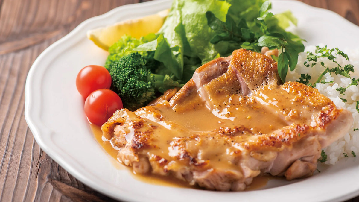 Chicken with Yuzu Miso Sauce