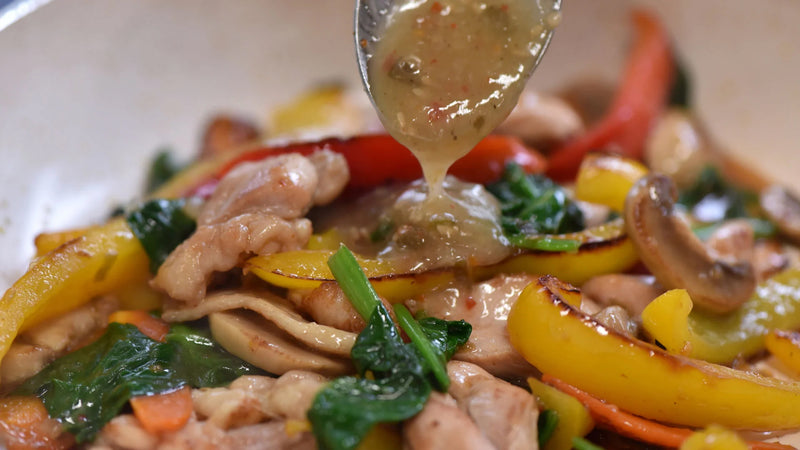 Onion Garlic Stir Fry